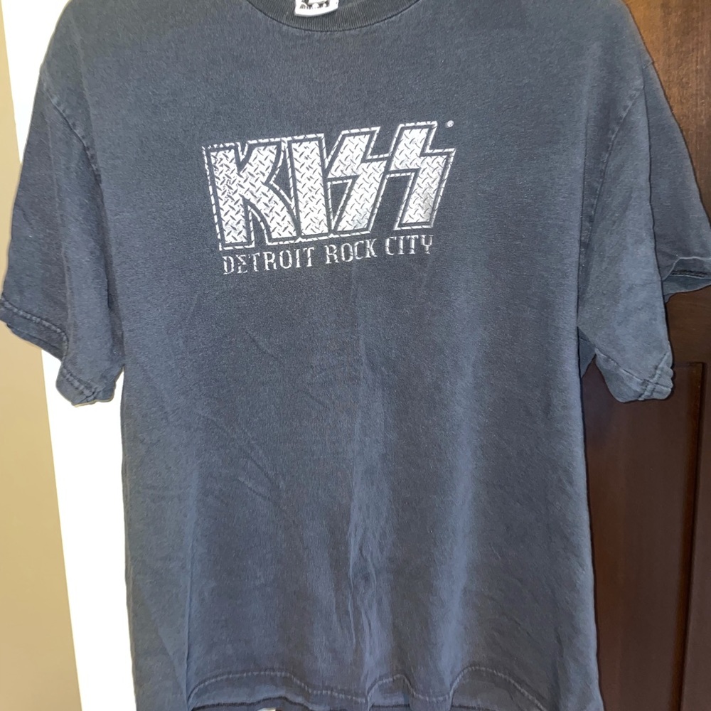 2005 KISS DETROIT ROCK CITY TEE VINTAGE VINYL TAG